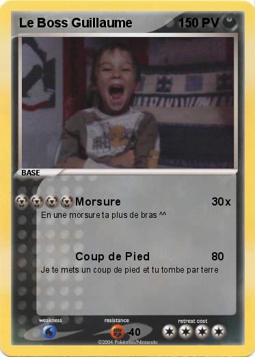 Pokemon Le Boss Guillaume