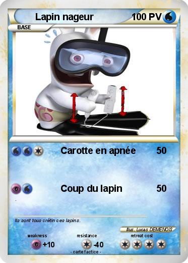 Pokemon Lapin nageur