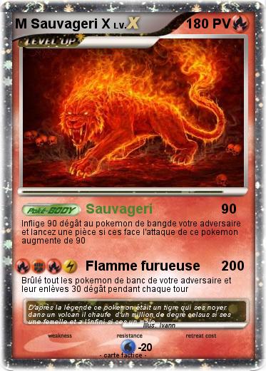 Pokemon M Sauvageri X