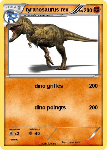 Pokemon tyranosaurus rex