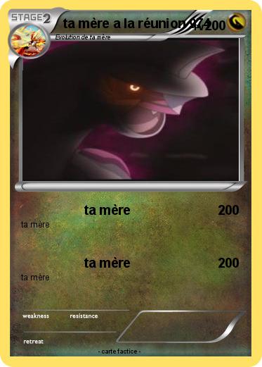 Pokemon ta mère a la réunion 974