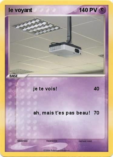 Pokemon le voyant