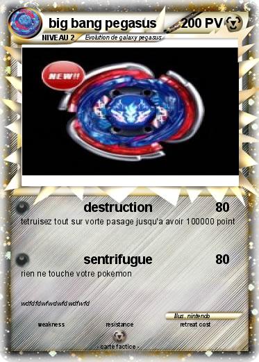 Pokemon big bang pegasus