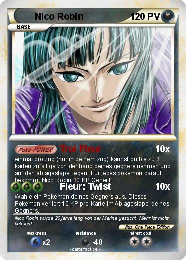 Pokemon Nico Robin