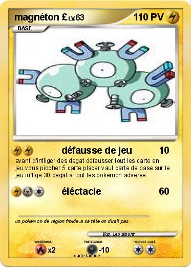 Pokemon magnéton £