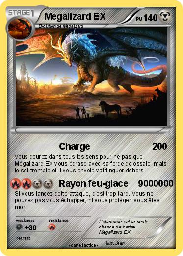 Pokemon Megalizard EX