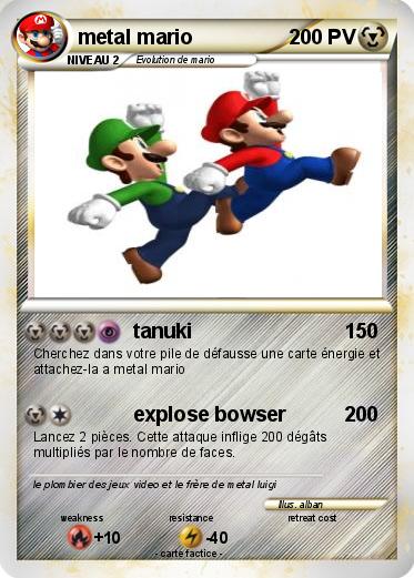 Pokemon metal mario