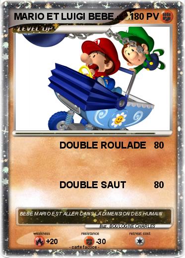 Pokemon MARIO ET LUIGI BEBE