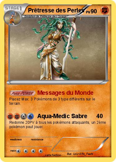 Pokemon Prêtresse des Perles