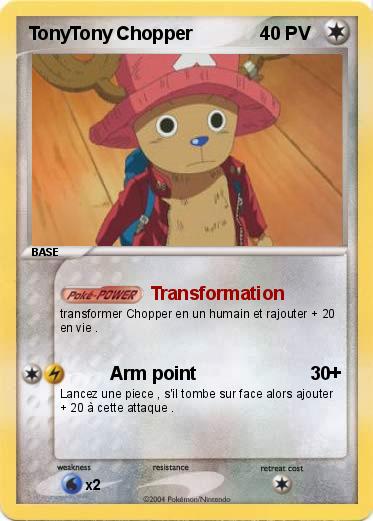 Pokemon TonyTony Chopper