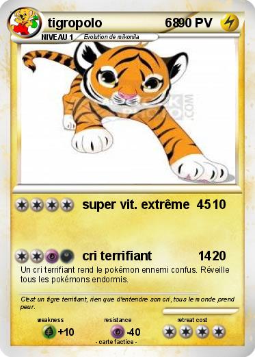 Pokemon tigropolo                  68