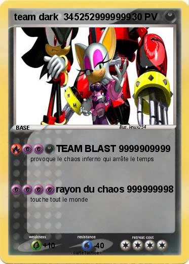 Pokemon team dark  3452529999999