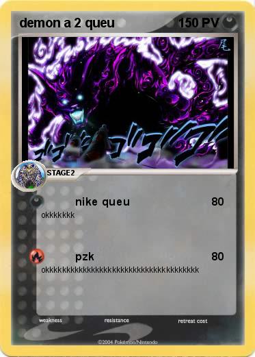 Pokemon demon a 2 queu