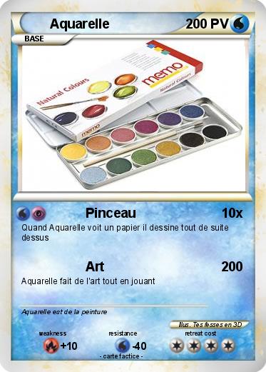 Pokemon Aquarelle