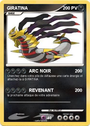 Pokemon GIRATINA