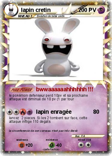 Pokemon lapin cretin