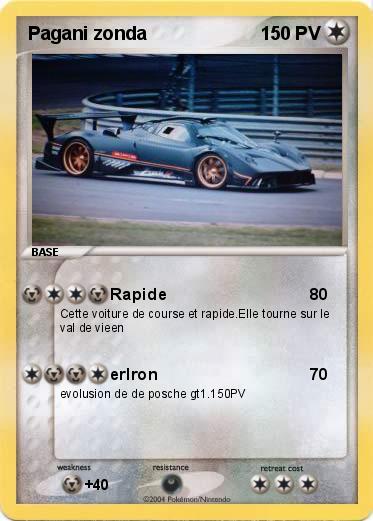 Pokemon Pagani zonda