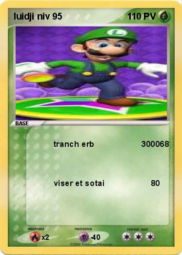 Pokemon luidji niv 95