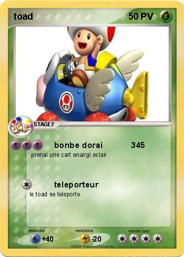 Pokemon toad 