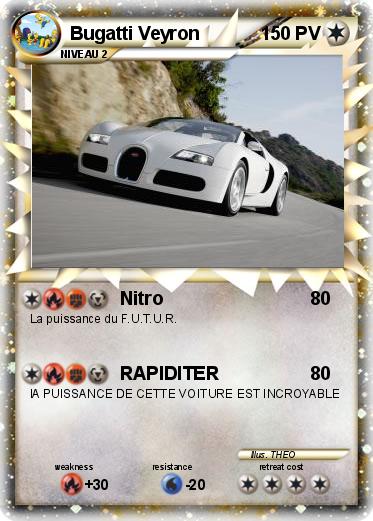 Pokemon Bugatti Veyron