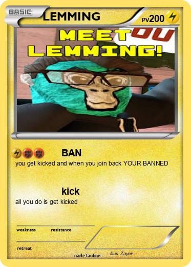 Pokemon LEMMING