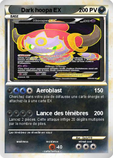 Pokemon Dark hoopa EX