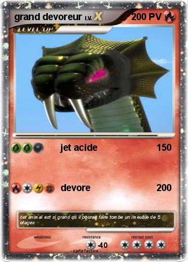 Pokemon grand devoreur