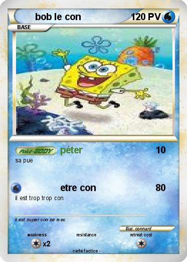 Pokemon bob le con