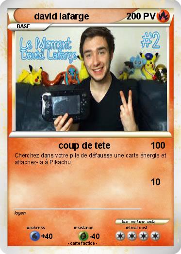 Pokemon david lafarge