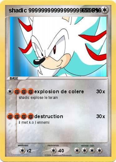 Pokemon shadic 99999999999999999999999