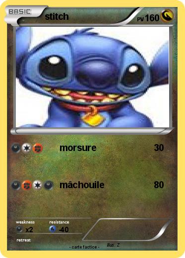 Pokemon stitch