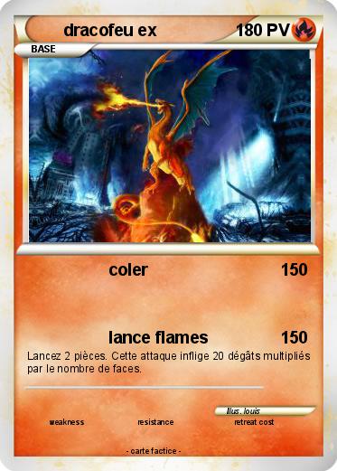 Pokemon dracofeu ex