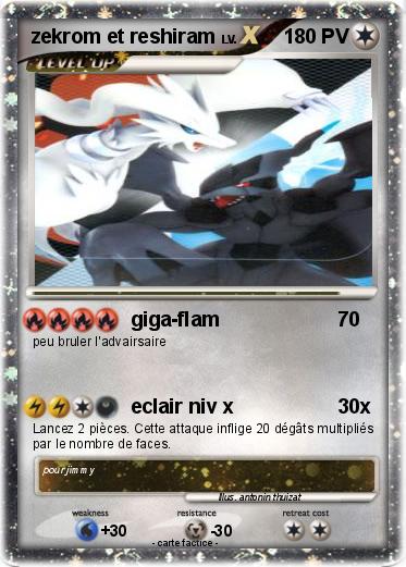 Pokemon zekrom et reshiram