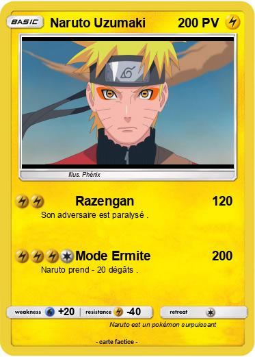 Pokemon Naruto Uzumaki