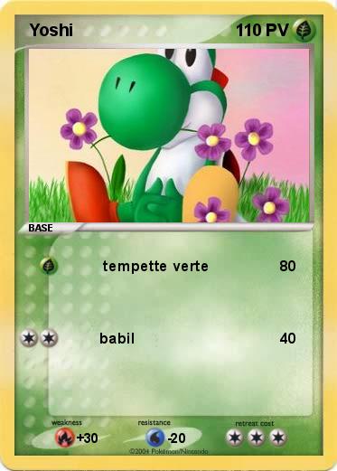 Pokemon  Yoshi               