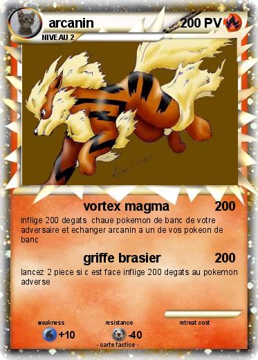 Pokemon arcanin