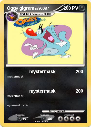 Pokemon Oggy gigram