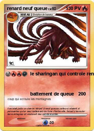 Pokemon renard neuf queue