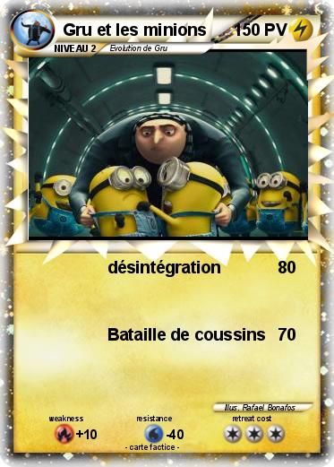 Pokemon Gru et les minions