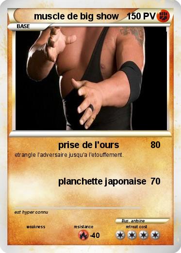Pokemon muscle de big show