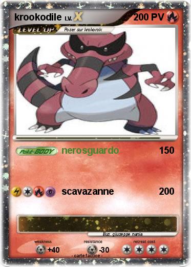 Pokemon krookodile