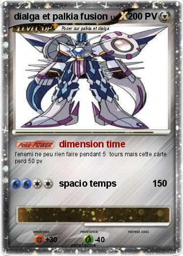 Pokemon dialga et palkia fusion
