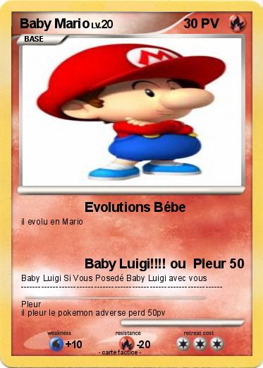 Pokemon Baby Mario