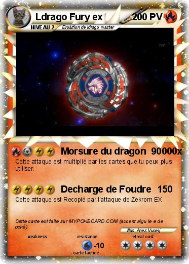 Pokemon Ldrago Fury ex