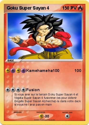 Pokemon Goku Super Sayan 4