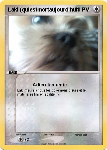 Pokemon Laki (quiestmortaujourd'huit