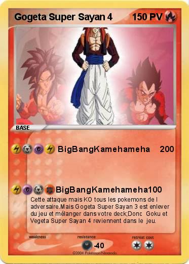 Pokemon Gogeta Super Sayan 4