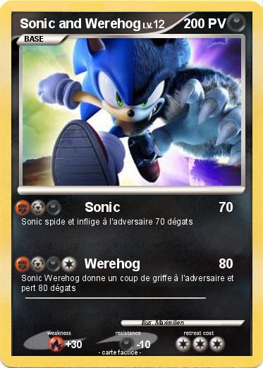 Pokemon Sonic and Werehog