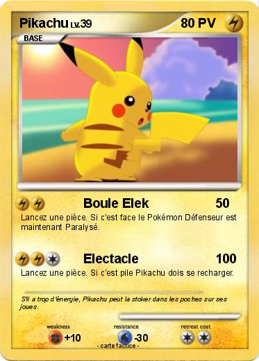 Pokemon Pikachu