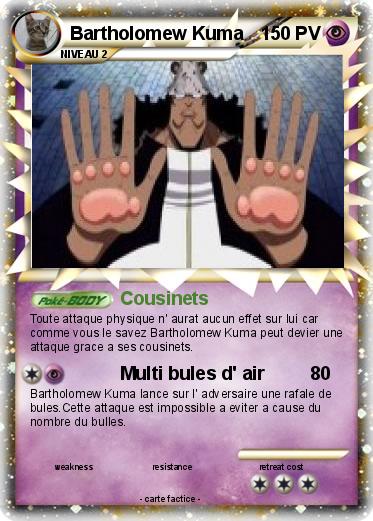 Pokemon Bartholomew Kuma